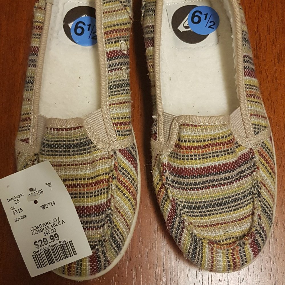 "Roxy" - Fleece Lined Women Shoes - BRAND NEW w TAG